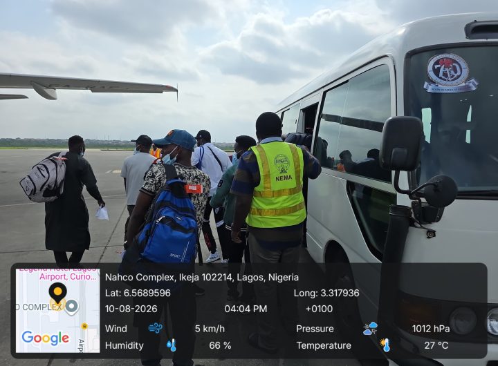 NEMA receives 178 Nigerians returnees from Tripoli, Libya