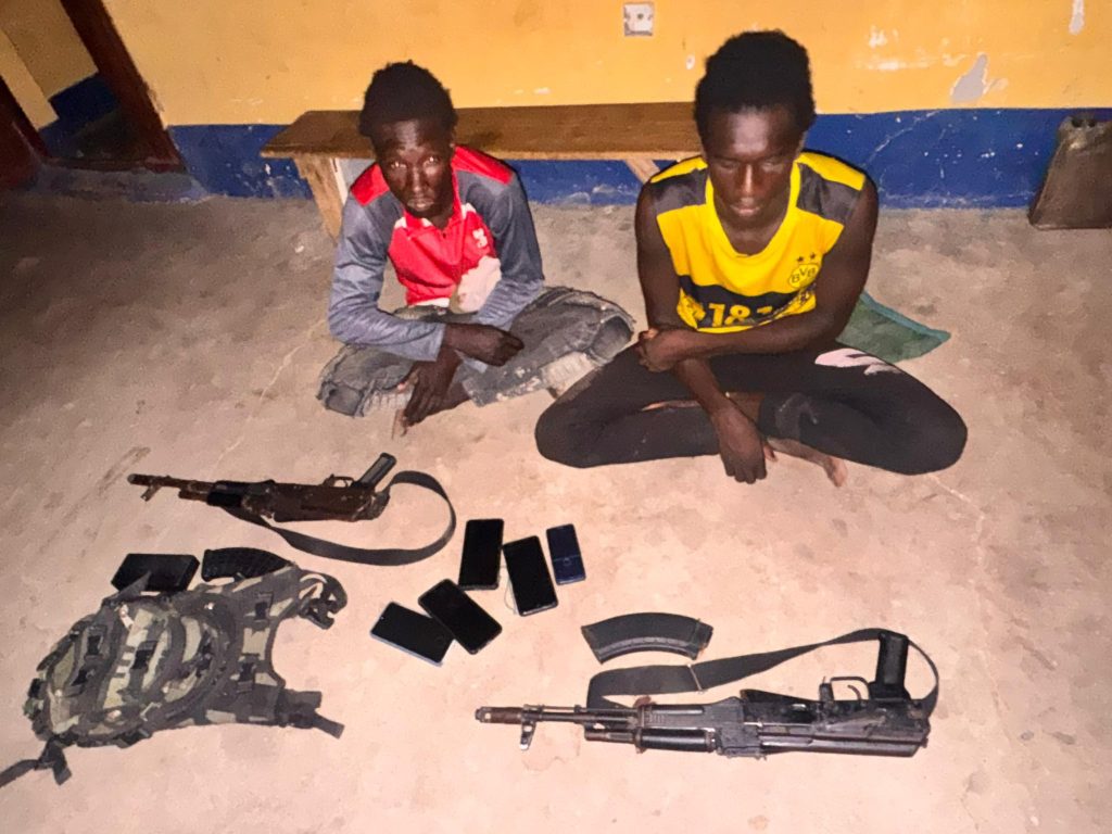 2 ISWAP terrorists surrender to Nigerian Army in Borno, hand over AK-47 rifles