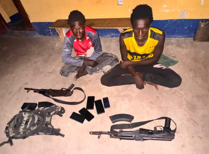 2 ISWAP terrorists surrender to Nigerian Army in Borno, hand over AK-47 rifles