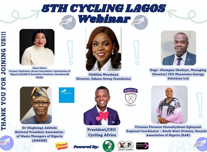 5th Cycling Lagos Webinar: Experts call for investment, policy enforcement to unlock Nigeria’s recycling potential