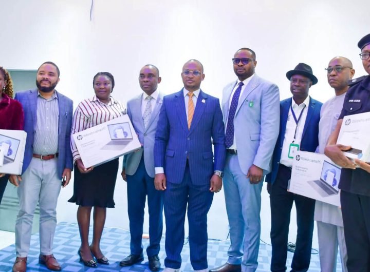 Akwa Ibom Health Insurance Agency donates laptops to hospitals to improve healthcare data collection