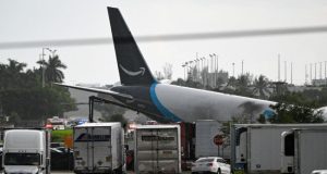 Amazon cargo plane crash in Miami, kills 5, injures 5 as NTSB launches investigation
