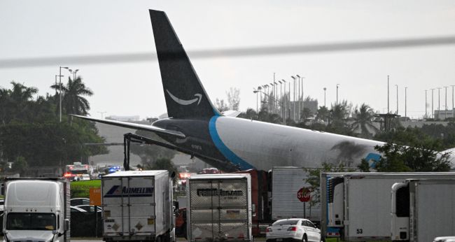 Amazon cargo plane crash in Miami, kills 5, injures 5 as NTSB launches investigation