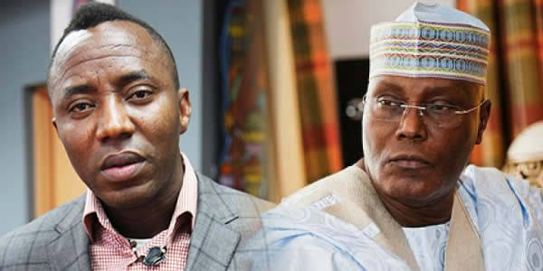Sowore blast Atiku