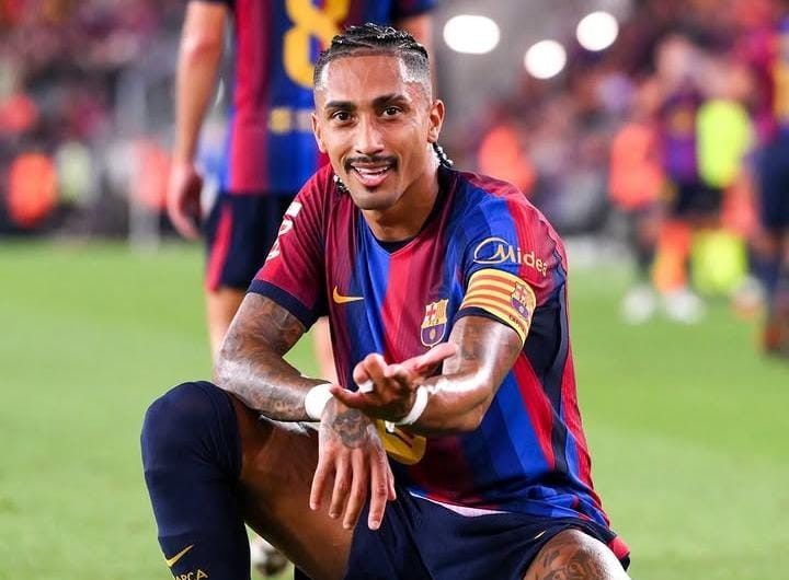 Barcelona winger Raphinha named La Liga Player of the Month