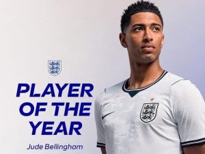 Bellingham named England's Men's Player of the Year