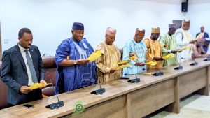 Borno swears in 6 new members of BOSIEC