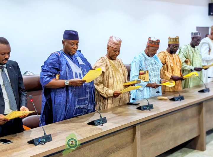 Borno swears in 6 new members of BOSIEC