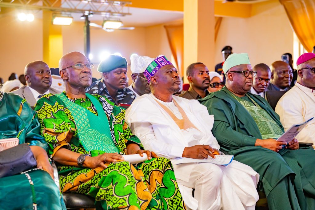 Boss Mustapha donates library complex to Lutheran Varsity at 70