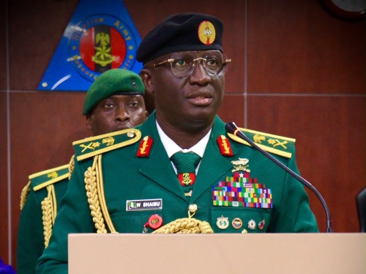 Chief of Army Staff, (COAS) Shaibu Waidi