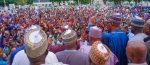 Defying rain, Zulum kicks off mobilisation for Tinubu after US trip