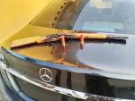 Delta Police recover gun after man fights off armed robbers, arrest drug peddler in Agbor