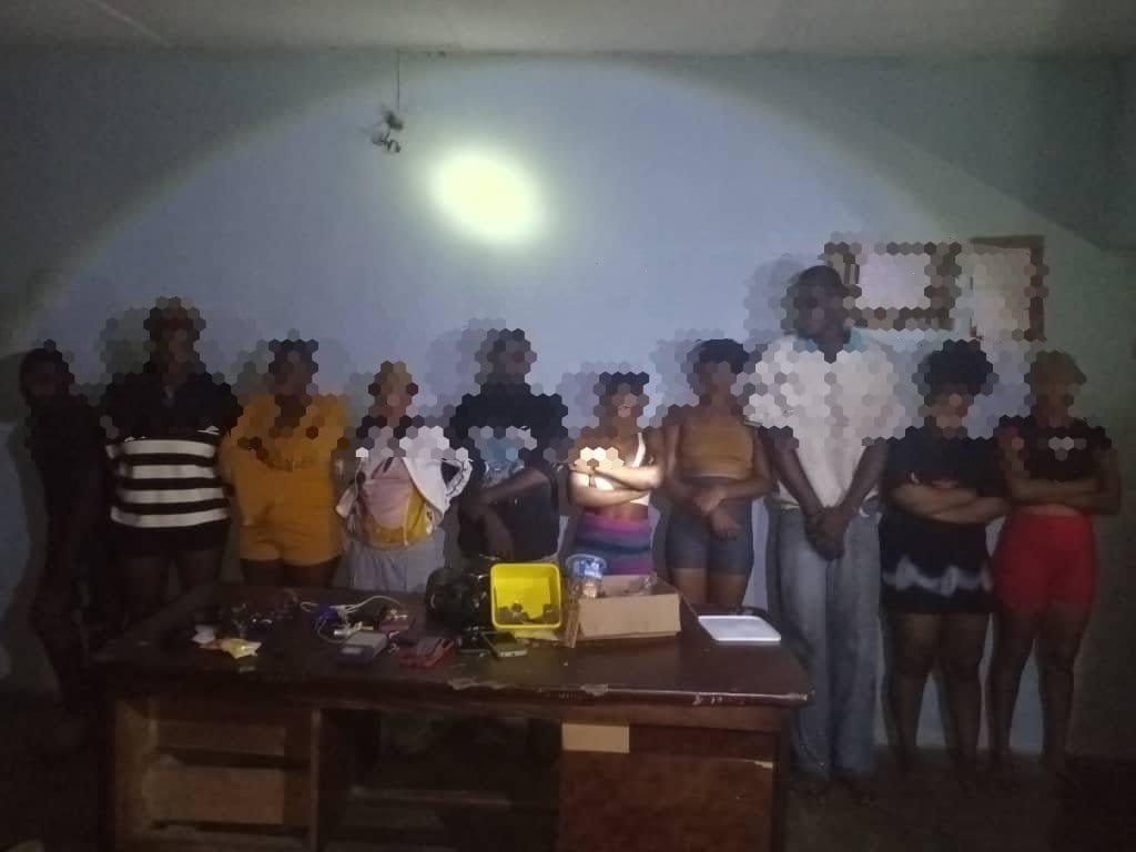 Delta police rescue kidnap victim, arrest 10 suspects, recover gun, hard drugs in multiple raids