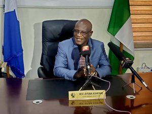 ECWA General Secretary, Dr Ayuba Asheshe,