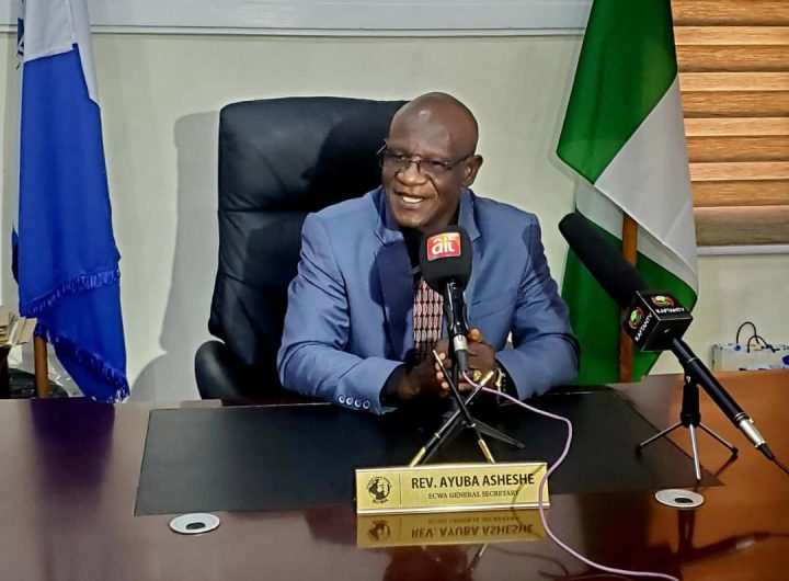 ECWA General Secretary, Dr Ayuba Asheshe,