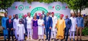 Okpebholo swears in 18 Edo LG chairmen, warns against corruption