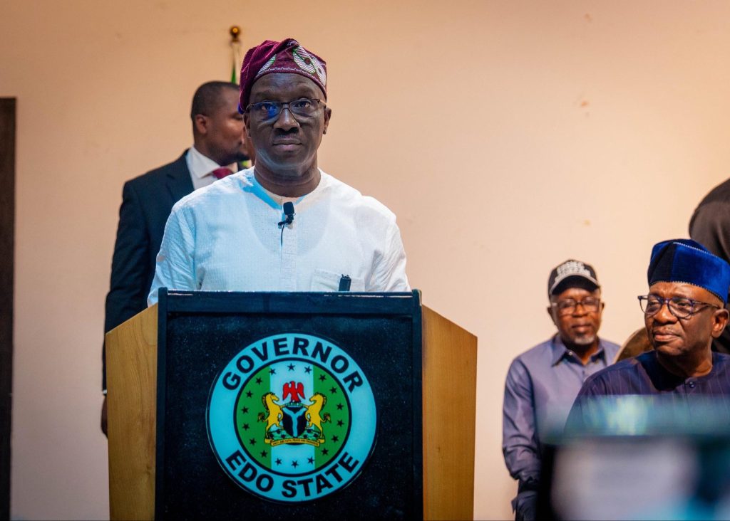 Edo State Governor Monday Okpebholo