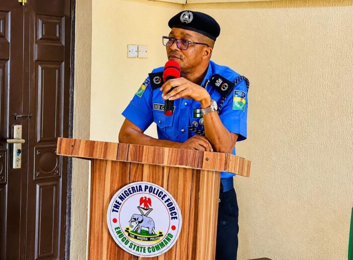 Enugu State Commissioner of Police, CP Mamman Bitrus Giwa