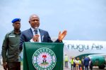 Mbah flags off Enugu Air maiden International flight to Douala, Cameroon