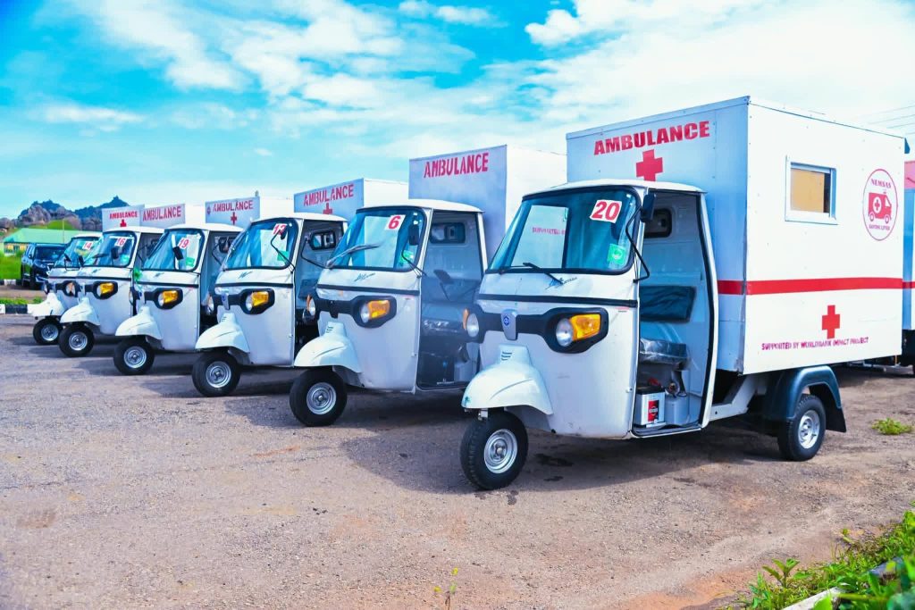 FG launches nationwide distribution of ATLS ambulances to boost emergency healthcare 2 FG distributes tricycle ambulance