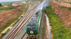 Fire guts Abuja-Kaduna train station