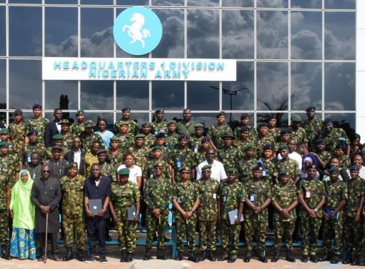 GOC 1 Division honours discharging personnel in meritorious send-off