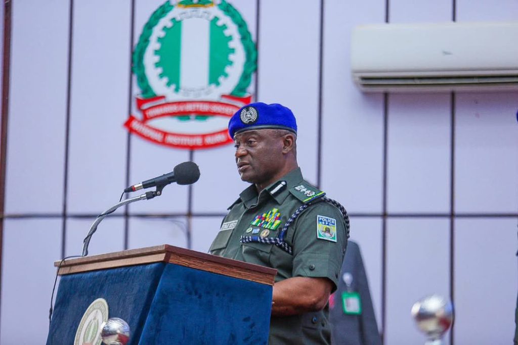 IGP Disu delivers NIPSS lecture, proposes security, intellectual property desk for creative economy