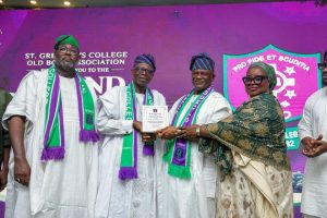 IGP Disu receives lifetime achievement award from alma mater, St. Gregory's College