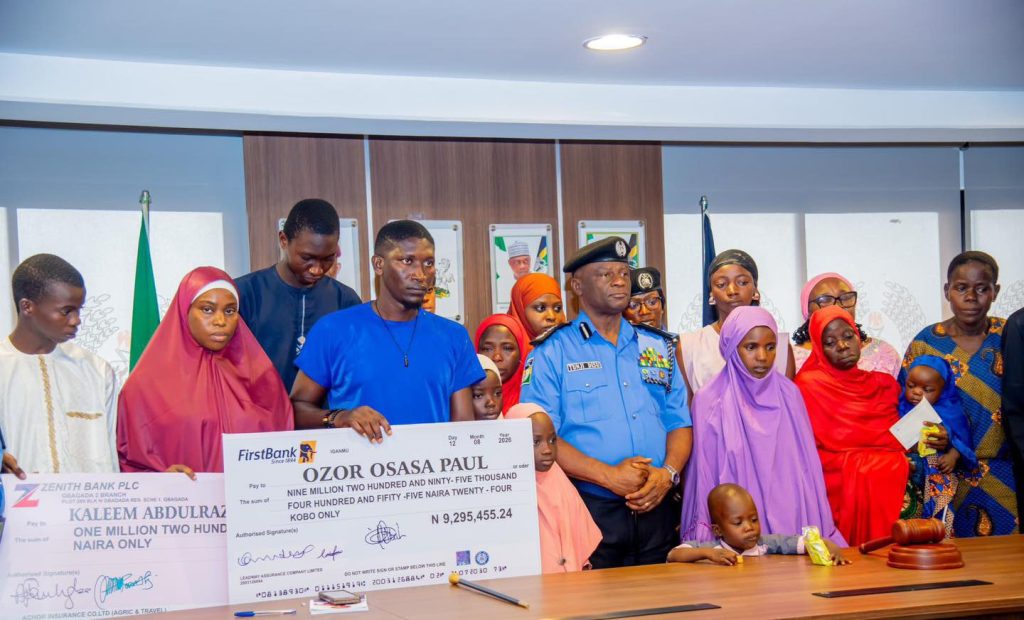 IGP Disu presents ₦2.32bn welfare benefits to families of fallen police officers
