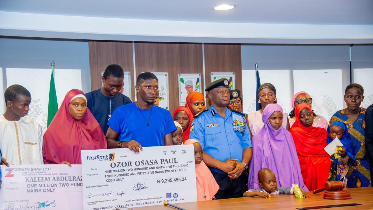 IGP Disu presents ₦2.32bn welfare benefits to families of fallen police officers