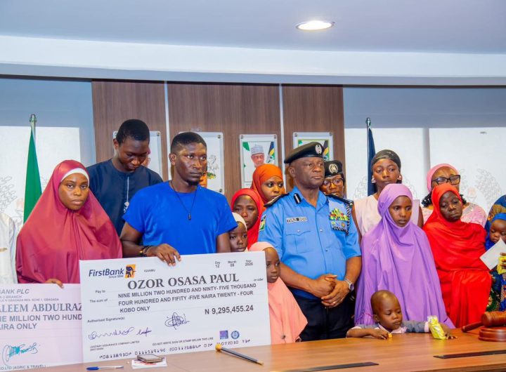 IGP Disu presents ₦2.32bn welfare benefits to families of fallen police officers