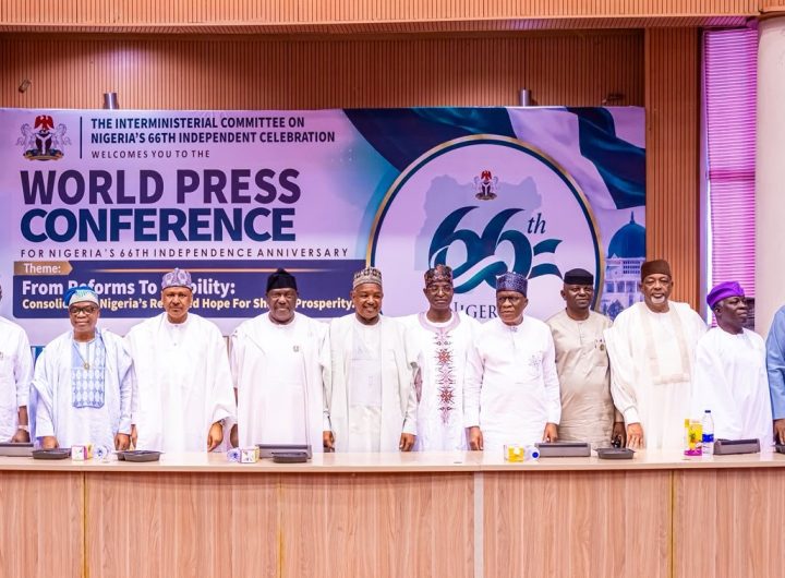 Nigeria @66: FG says Tinubu's reforms are driving growth, jobs and national unity