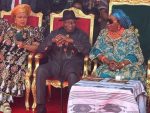 Jonathan celebrates Opobo's new monarch, prays for peace and prosperity in kingdom