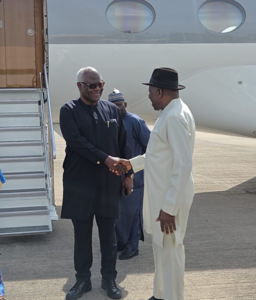 After 2 years in Nigeria, Jonathan sees off ex-Sierra Leone President Koroma as treason charges are dropped 3 After 2 years in Nigeria, Jonathan sees off ex-Sierra Leone President Koroma as treason charges are dropped