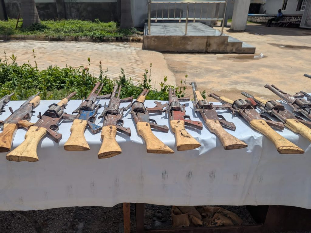 Kaduna police arrest 24 kidnappers, recover 24 firearms, 500 rounds of ammunition