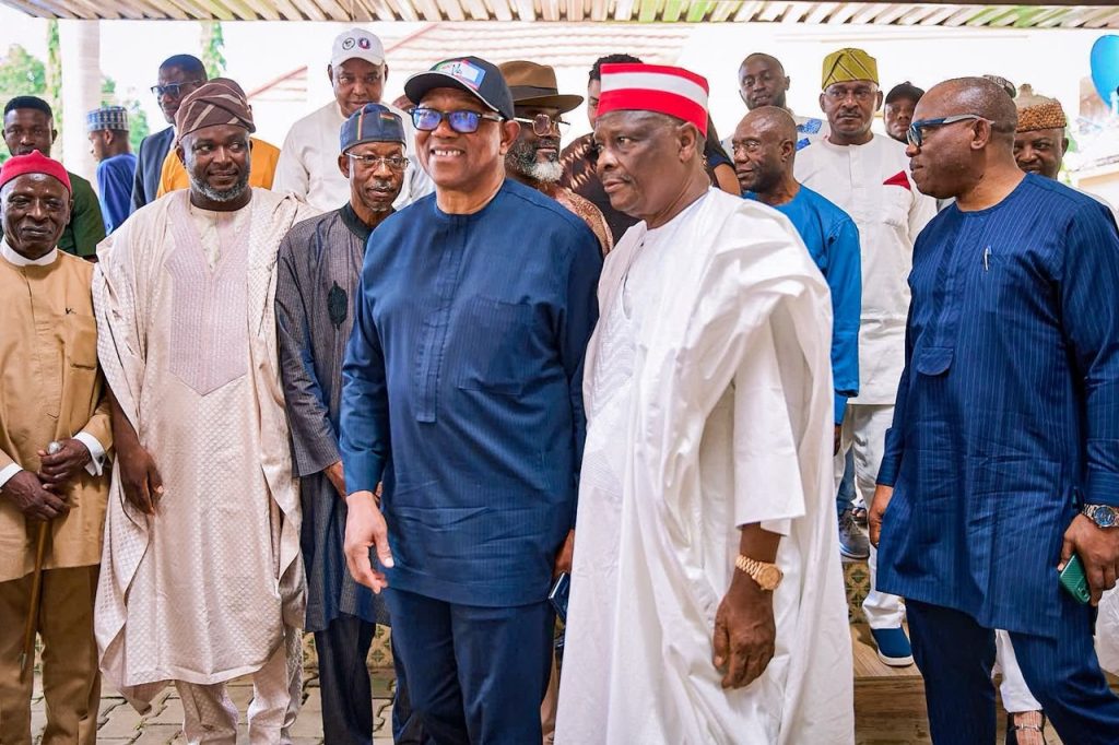 Obi hosts Kwankwaso in Abuja, says alliance aims to rescue Nigeria