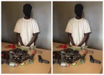 Lagos police arrest cultist, recover pistol, axe, ‘Ice’ drug in Ikorodu