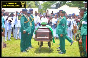 Late Col. Adetokunbo Ojomo laid to rest with full military honours in Ibadan