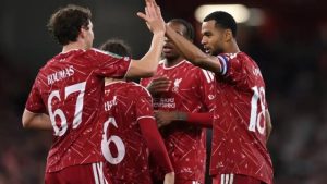 Liverpool knock Tottenham out of Carabao Cup with 3-1 win 