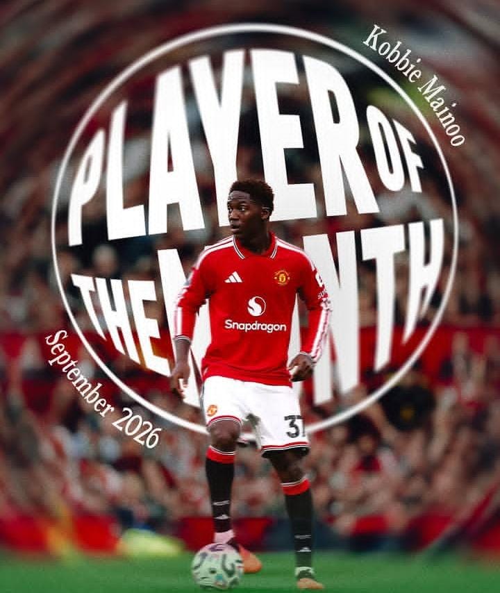 Mainoo wins Manchester United's Player of the Month