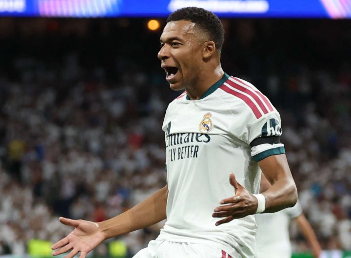 Mbappé equals Raúl's 71-goal Champions League record as Real Madrid beat Inter Milan 2-1
