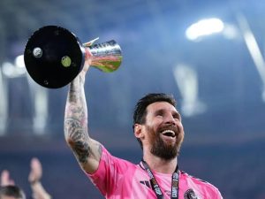 Messi scores 100th Inter Miami Goal, wins record 49th trophy as Casemiro seals Campeones Cup triumph