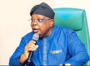 Minister of Power Joseph Tegbe.