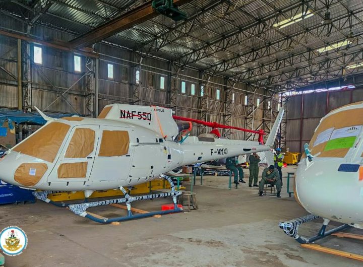 NAF receives 5 new helicopters as FG boosts airpower, security operations