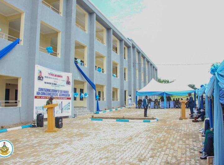 NAF commissions 30-flat residential facility in Makurdi