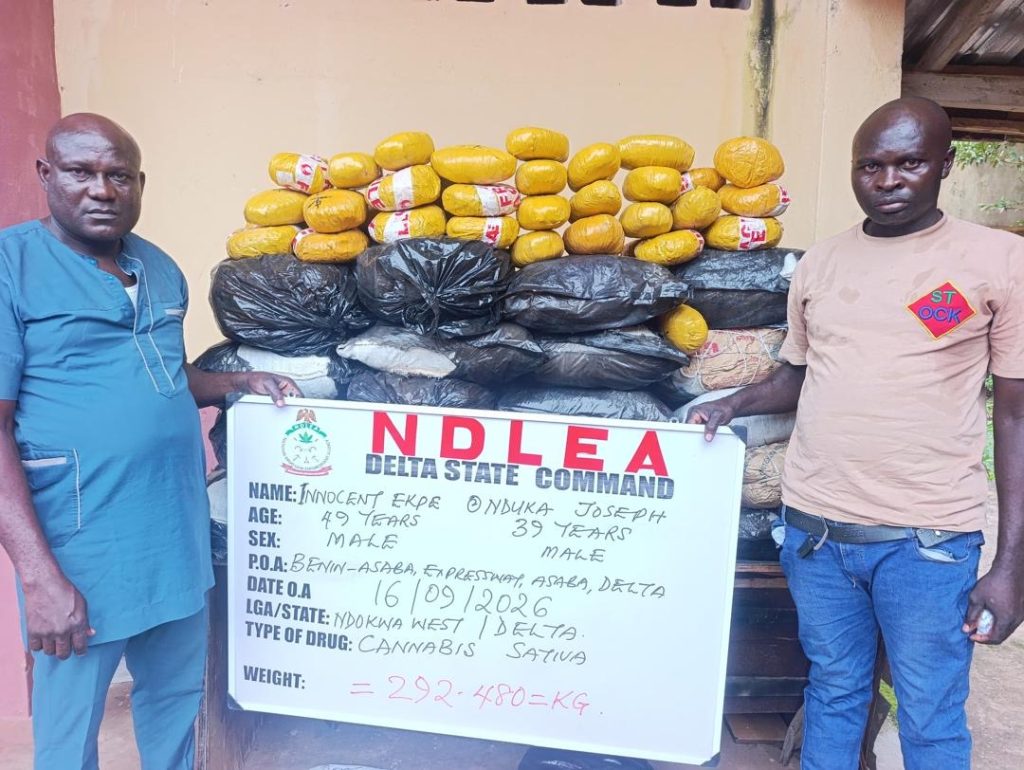 NDLEA seizes N3.4bn Canadian loud, opioids, arrests fake policeman, mechanic
