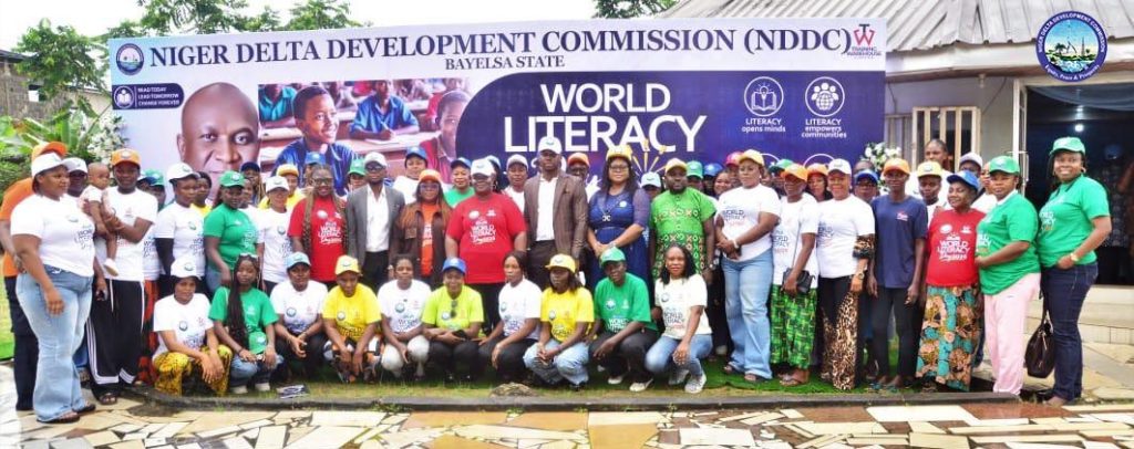 NDDC commemorates World Literacy Day in Bayelsa