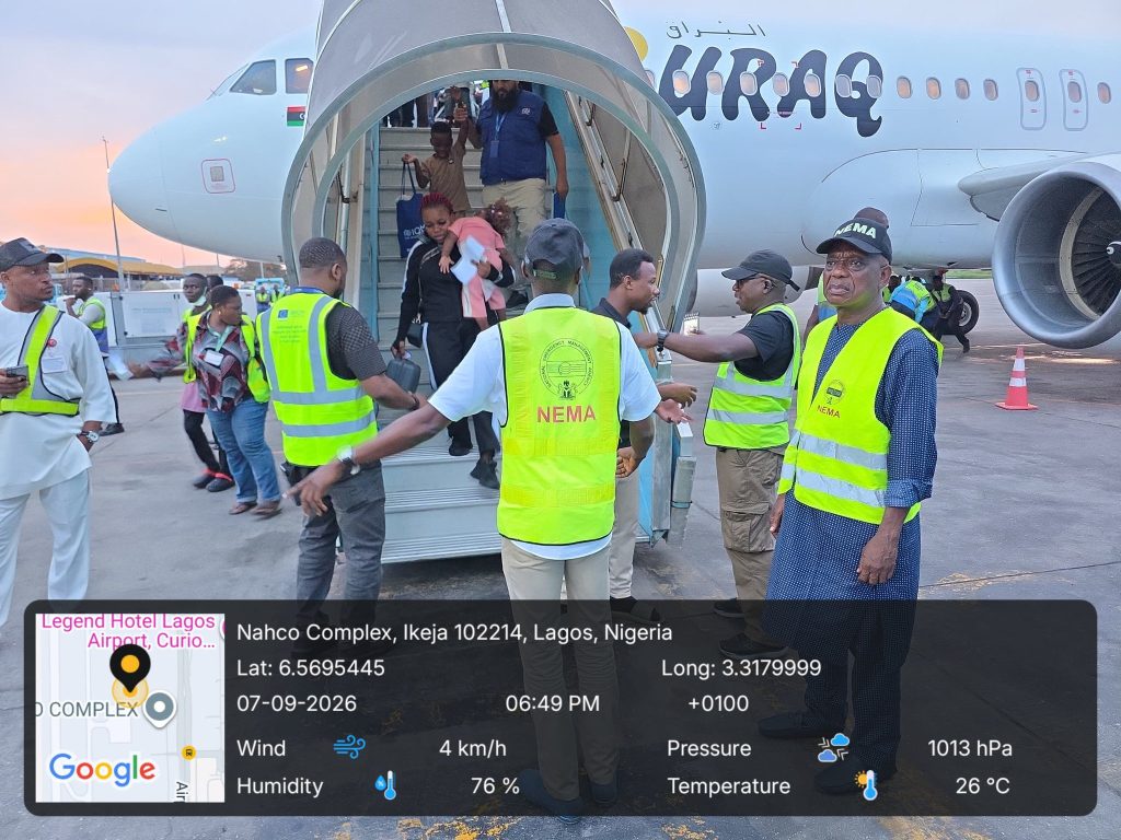 NEMA receives 180 Nigerian returnees from Libya