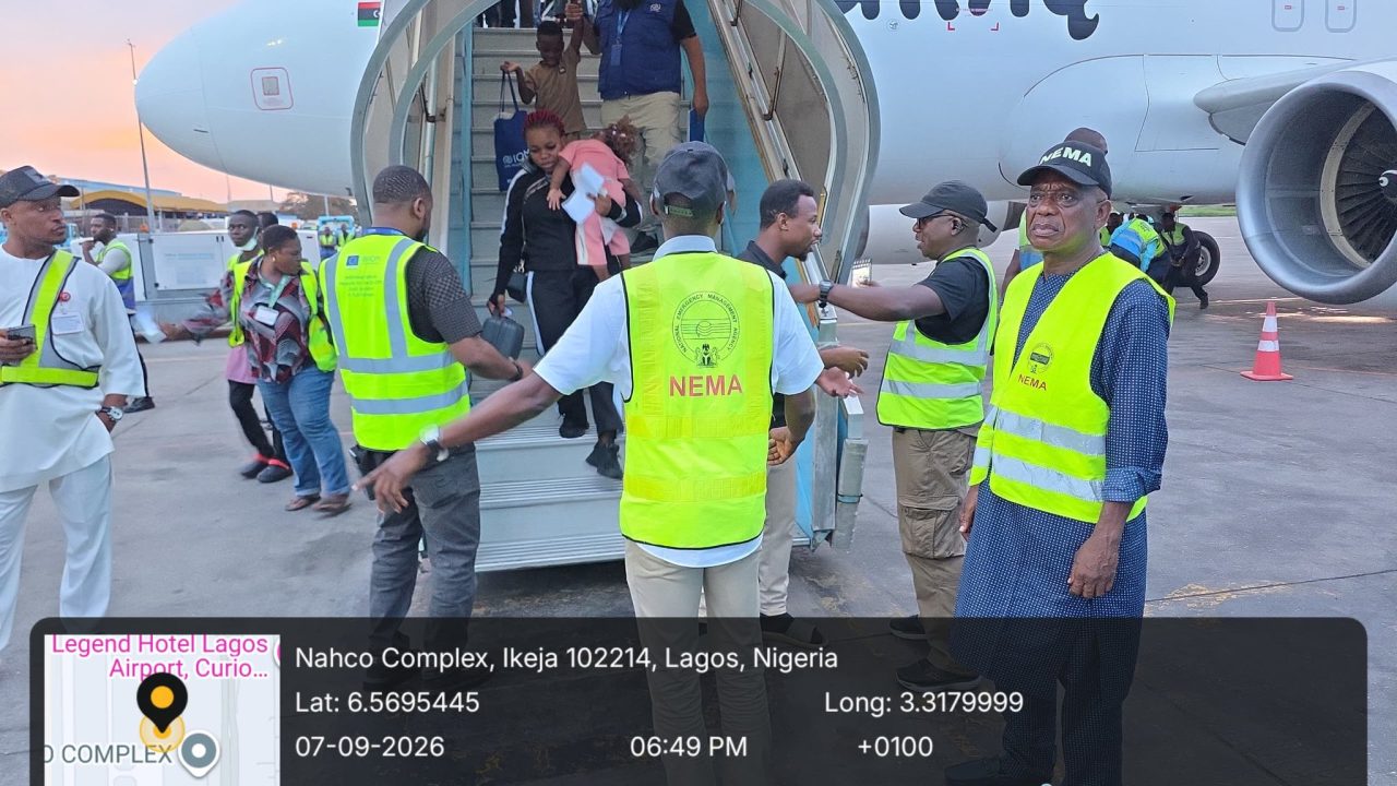 NEMA receives 180 Nigerian returnees from Libya