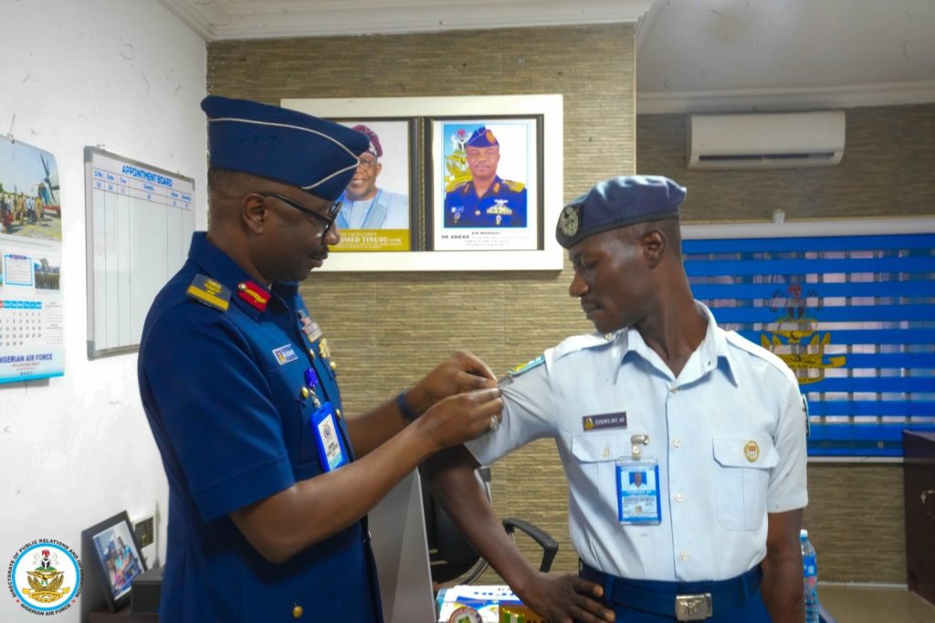NAF decorates promoted personnel, reinforces commitment to professional excellence 2 NAF decorates promoted personnel, reinforces commitment to professional excellence
